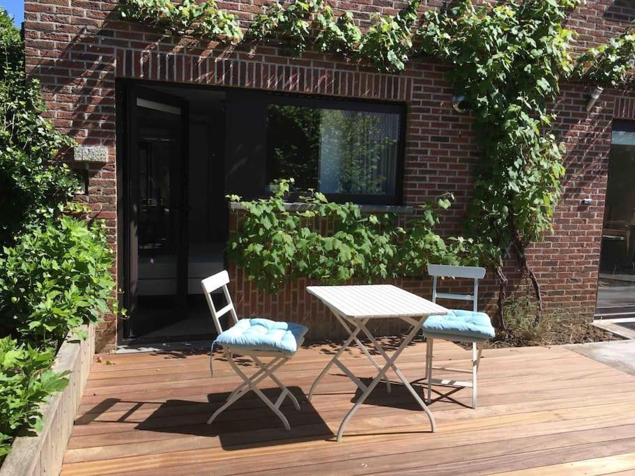 'Het T-Huisje' Volledig Ingerichte Studio Louvain Exterior foto